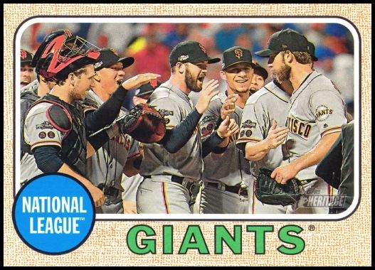 2017TH 189 San Francisco Giants Team Card.jpg